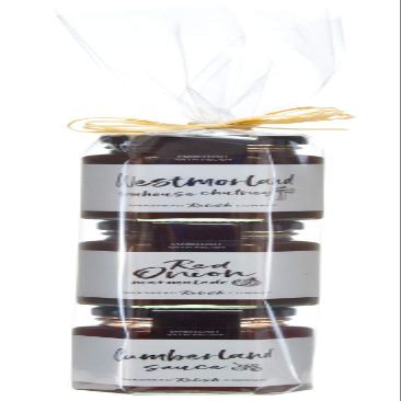 Hawkshead Relish Gift Wrap Savoury Selection