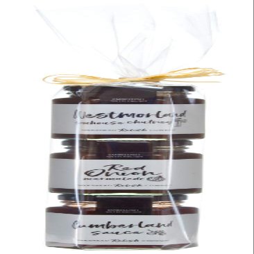 Hawkshead Relish Gift Wrap Savoury Selection