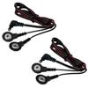 axion 2 Connection Cables | Compatible with Sanitas TENS & EMS Devices Including Sanitas SEM 42/43/44/50 view 1