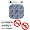 axion 2 Connection Cables | Compatible with Sanitas TENS & EMS Devices Including Sanitas SEM 42/43/44/50 view 2