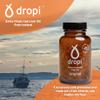 Dropi Icelandic Fish Oil - Extra Virgin Cod Liver Oil (EVCLO) - Natural Source of Vitamin A & D3 - Cold-Processed, Traceable & Pure from The Westfjords Pristine Atlantic Fishing Grounds (60 x 500mg) view 2