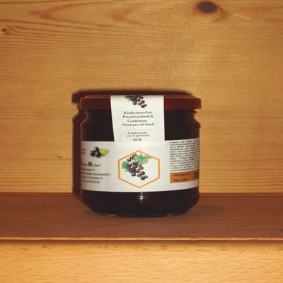 Fruit Spread Black Currant 205 gr. - Wisthaler Michael