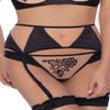 Roza Mehendi Suspender Belt Black Small, 90 g view 1