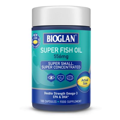 Bioglan Super Fish Oil | EPA | DHA | helps Support Heart & Cardiovascular Health | 100's