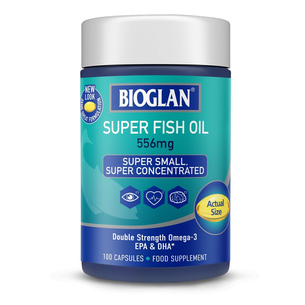 Bioglan Super Fish Oil | EPA | DHA | helps Support Heart & Cardiovascular Health | 100's