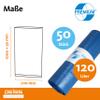 Deiss Premium Refuse Sacks/Rubbish Bags, Blue, 120 Litres view 3