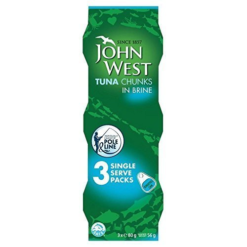 John West Tuna Chunks in Brine (3x80g) by John West