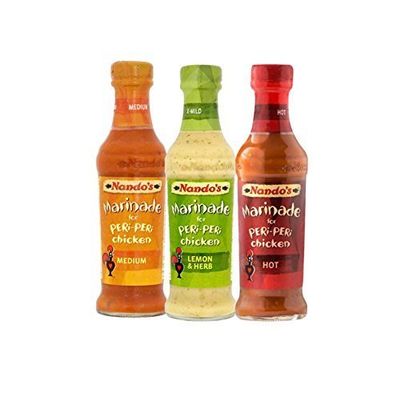 Nando's Marinade Selection Medium, Lemon & Herb, Hot 250g by Nando's