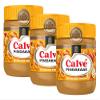 Calve Pindakaas met Noot (Peanut Butter with Chunks of Nuts) 3 Jars x ea 12.3oz/350gr by Calve view 1