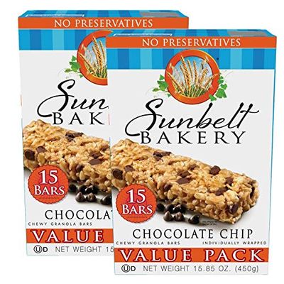Sunbelt Bakery: Chocolate Chip Chewy Granola Bars (3 Boxes) by Sunbelt Bakery