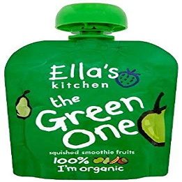 Ellas Kitchen - The Green One Fruit Smoothie - 90g x 12