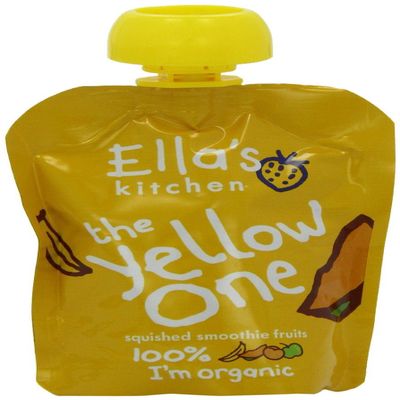 Ellas Kitchen - The Yellow One Fruit Smoothie - 90g x 12