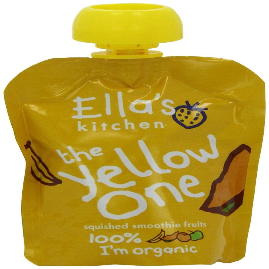 Ellas Kitchen - The Yellow One Fruit Smoothie - 90g x 12