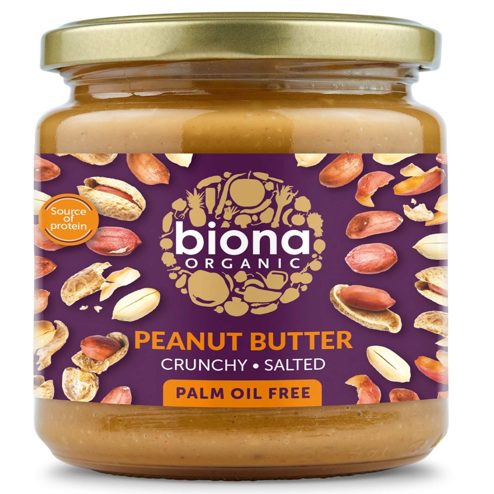 Biona - Peanut Butter - Crunchy Salted - 250g