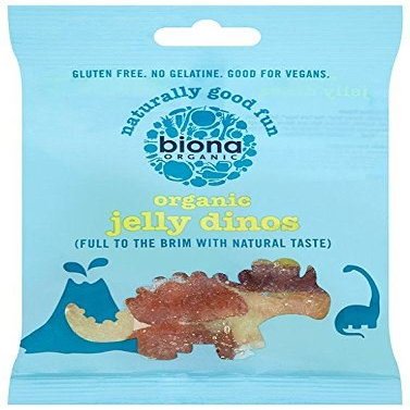 Biona - Jelly Dinos - Vegan - 75g x 10