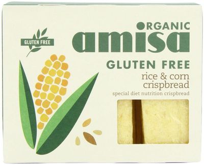 Amisa - Corn & Rice Crispbread - 150g x 12