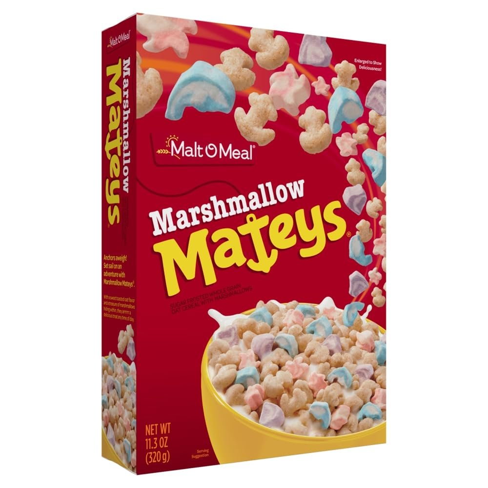Malt O Meal Marshmallow Mateys, 320g