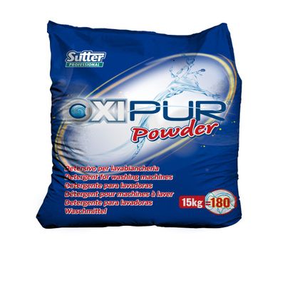 Sutter Professional oxipur Powder Detergent in Powder for Washing Machine, 15 kg