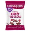 Kiddylicious Raspberry Crispy Tiddlers - Delicious Real Fruit Treat for Kids - Suitable for 12+ Months - 18 Packs view 2