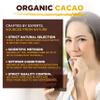Organic Cacao/Cocoa Powder 500g | Pure & Unsweetened | Mood Enhancer & Cardiovascular Health | Natural Source of Magnesium | Perfect for Smoothies, Baking & Hot Chocolate | Non-Alkalised, Vegan view 4