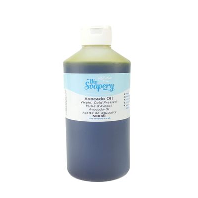 Avocado Oil - Virgin - 500ml - Cold Pressed 100% Pure