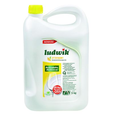 Ludwik 5900861430167 Washing Up Liquid Lemon 5 kg