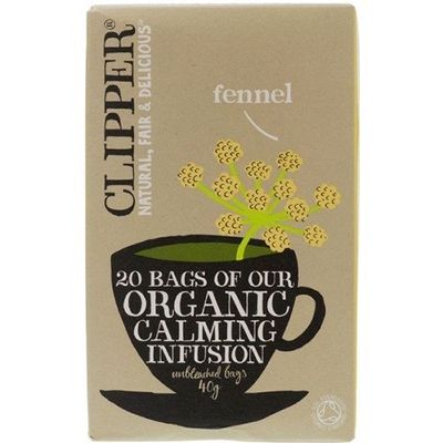 Clipper Organic Fennel 20bag X 8 (Pack of 8)