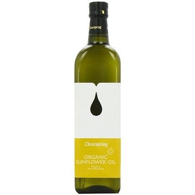 Clearspring Organic Sunflower Oil 2000ml X 2 (Pack of 2)