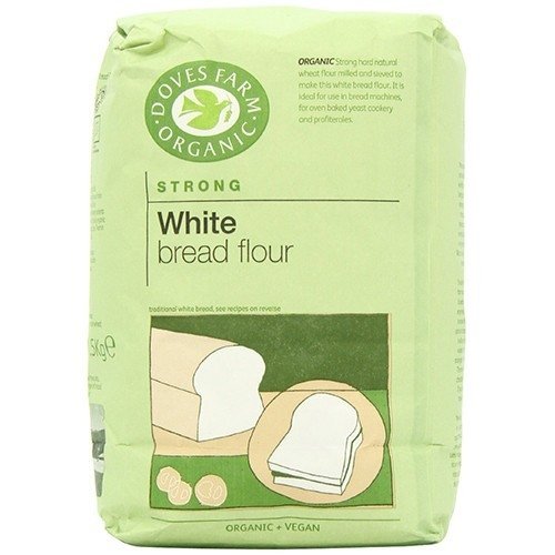 Doves Farm Org Strong White Bread Flour 1500g X 10 (Pack of 10)