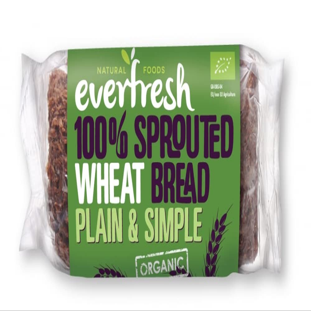 Everfresh Natural Foods Org Sprout Wheat Bread 400g X 6 (Pack of 6)