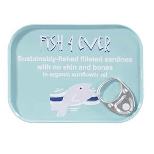 Fish4Ever Whole Sardines in Org S/F Oil 120g X 5 (Pack of 5)