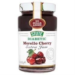 Stute Diabetic Morello Cherry Jam 430g X 5 (Pack of 5)