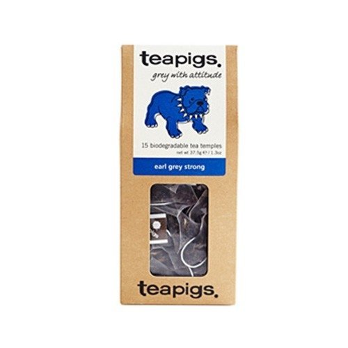 Teapigs Earl Grey Strong Tea 15bag X 4 (Pack of 4)