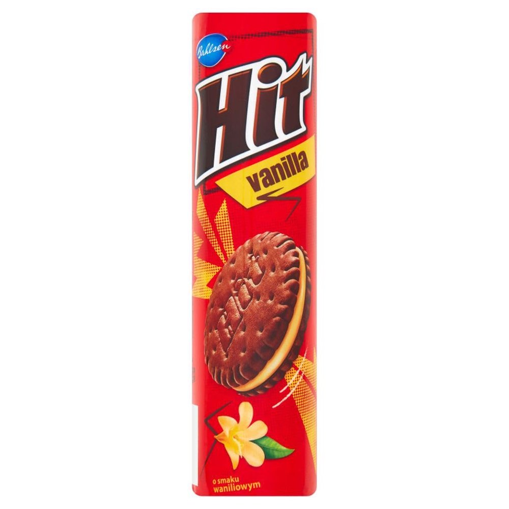 Bahlsen Cookies - Hit - Vanilla Creme - 4.7 oz - case of 12