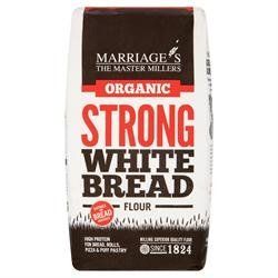 W H Marriage Organic Strong White Flour 1000g X 7 (Pack of 7)