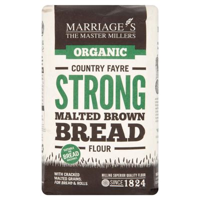 W H Marriage Org Country Fayre Malted Brown 1000g X 7 (Pack of 7)