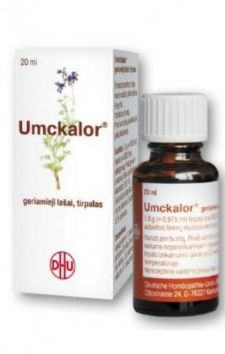 UMCKALOR oral drops- First of all in cold ! Acute respiratory viral infections