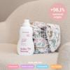 ATTITUDE Baby Fabric Softener Liquid, EWG Verified, Safe for Baby Clothes, Infant and Newborn, Vegan and Naturally Derived Washing Soap, HE Compatible, Soothing Chamomile, 40 Loads, 1 Liter view 3
