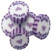 50 Wedding Favour Wrapped Rock Sweets - Individually Wrapped, 20 designs. Vegan. view 3