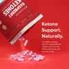 Actovite Raspberry Ketones 3200mg | Natural Ketone Supplements | Keto Support | Vegan Clean GMO-Free | 10:1 High Concentration | 60 x Capsules | Real Raspberry Fruit Extract Rich in Phenolic Compounds view 3