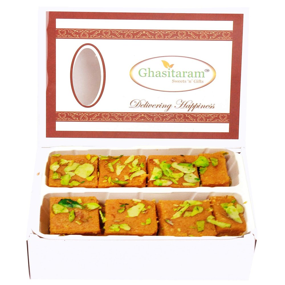 Ghasitaram Gifts Indian Sweets - Sweets - Mohan Thal (200 GMS)