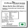Ghasitaram Gifts Indian Sweets - Mawa Barfis Box (200 GMS) view 2