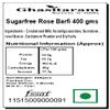 Ghasitaram Gifts Indian Sweets - Sugar Free Rose Barfi 400 GMS view 2
