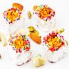 Ghasitaram Gifts Indian Sweets - Sugar Free Sweets - Stuffed Kaju Cubes 200 GMS view 1
