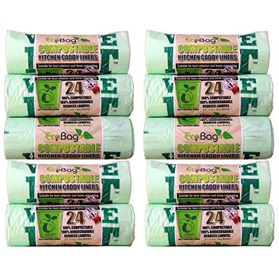 10x Compostable Caddy Liners