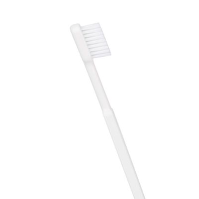 CALIQUO Organic Plastic Toothbrush with Refillable Head, Environmentally Friendly Than a Bamboo Toothbrush, Made from Castor Oil, White, Soft Version
