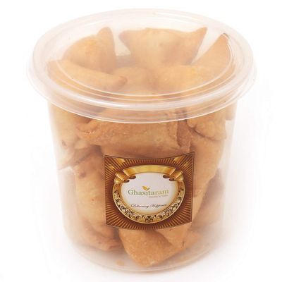 Ghasitaram Gifts Farsan Samosa 400|Diwali,Holi,Rakhi,Valentine,Christmas,Birthday,Anniversary,Gift for Her,Him,Mothers Day,Fathers Day|