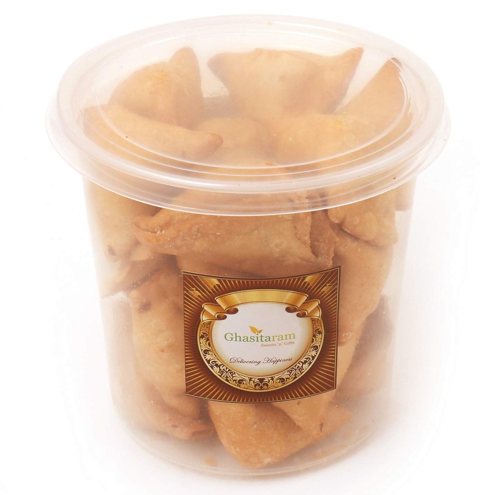 Ghasitaram Gifts Farsan Samosa 400|Diwali,Holi,Rakhi,Valentine,Christmas,Birthday,Anniversary,Gift for Her,Him,Mothers Day,Fathers Day|