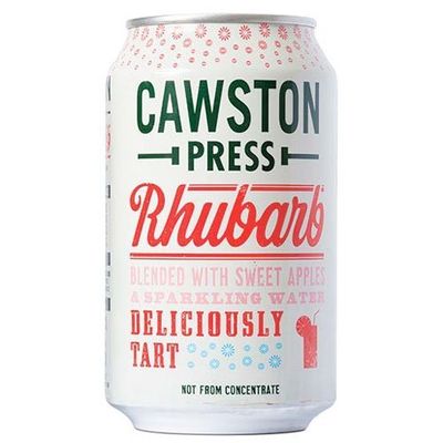 (Pack Of 12 Rhubarb Can | CAWSTON PRESS