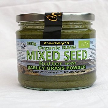 (Pack Of 2 - Premium Organic Mixed Seed Butter with Barley Grass Powder | CARLEY'S